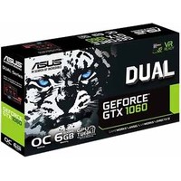 Видеокарта ASUS GeForce GTX 1060 6GB GDDR5 [DUAL-GTX1060-O6G]