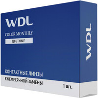 Контактные линзы WDL Color Monthly BC forest -1.50 дптр 8.6 мм (1 шт)