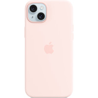Чехол для телефона Apple MagSafe Silicone Case для iPhone 15 Plus (светло-розовый)