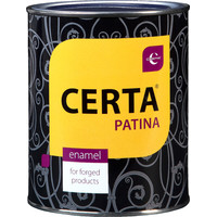 Эмаль Certa Patina Итальянская 0.16 кг (серебристый)