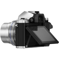 Беззеркальный фотоаппарат Olympus OM-D E-M10 Mark II Double Kit 14-42mm EZ + 40-150mm Silver