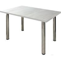 Кухонный стол Solt 100x60 (северное дерево светлое/ноги хром)