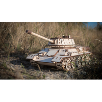 3Д-пазл Eco-Wood-Art Танк Т34