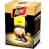 Кофе в капсулах Rene Nespresso Espresso Vanilla 10 шт