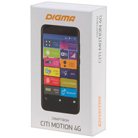 Смартфон Digma Citi Motion 4G (черный)