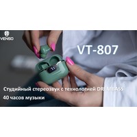 Наушники Venso VT-807 (зеленый)
