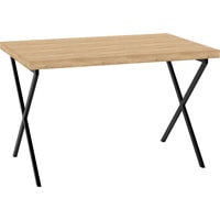Кухонный стол TMB Loft Кросс ЛДСП 1500x800 36 мм (дуб небраска натуральный)