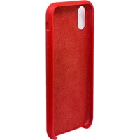 Чехол для телефона MediaGadget Marshmallow для iPhone X (красный)