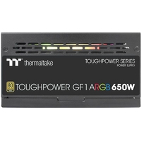 Блок питания Thermaltake Toughpower GF1 ARGB 650W Gold TT Premium TTP-650AH3FCG-U