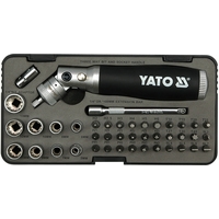 Набор отвертка с битами Yato YT-2806 (42 предмета)