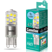 Светодиодная лампочка Camelion LED5-G9-NF/845/G9