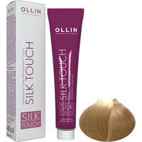Крем-краска для волос Ollin Professional Silk Touch 10/73 светлый блондин коричнево-золотистый