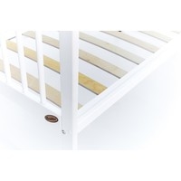 Классическая детская кроватка Bambini М 01.10.18 (белый)