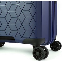 Комплект чемоданов Verage Diamond 55/70/79 см (темно-синий)