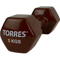 Гантель Torres PL522207 5 кг (коричневый)