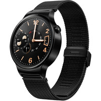 Умные часы Huawei Watch Black with Black Mesh Band