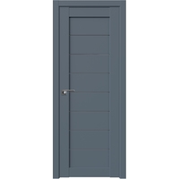 Межкомнатная дверь ProfilDoors 71U L 60x200 (антрацит, стекло графит)