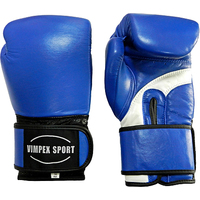 Тренировочные перчатки Vimpex Sport 3034 2022 (12 oz, синий)