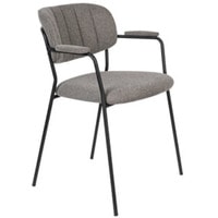 Интерьерное кресло Zuiver WL Jolien 2 (серый/черный) в Витебске