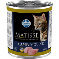Консервированный корм для кошек Farmina Matisse Lamb Mousse (мусс с ягненком) 300 г