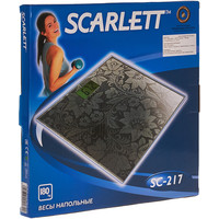 Напольные весы Scarlett SC-217 (золотистый)