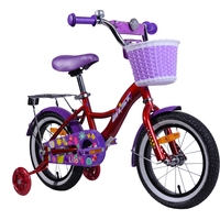 Детский велосипед AIST Lilo 14 (бордовый/фиолетовый, 2019)
