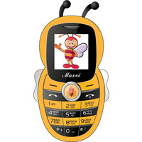 Кнопочный телефон Maxvi J8 Yellow