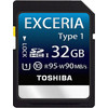 Карта памяти Toshiba EXCERIA Type 1 SDHC UHS-I U1 Class 10 32GB (SD-X32T1(BL7)
