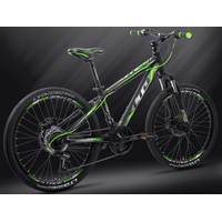 Велосипед LTD Bandit 24 Disc (черный/зеленый, 2019)