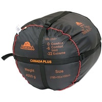 Спальный мешок AlexikA Canada Plus (серый, левая молния)