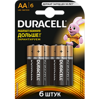 Батарейка DURACELL AA 6 шт.