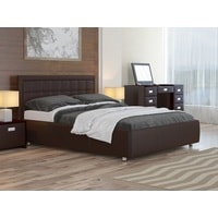 Кровать Ormatek Como 2 190x200 (экокожа, коричневый)