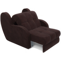 Кресло-кровать Мебель-АРС Аккордеон Барон (велюр, шоколад HB-178 16)