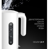 Электрический чайник Polaris PWK 1803C Water Way Pro (белый)