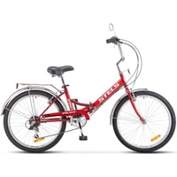 Велосипед Stels Pilot 750 24 Z010 2020 (темно-красный)