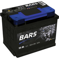 Автомобильный аккумулятор BARS 6СТ-55 Евро R (55 А·ч)