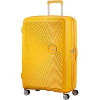 Чемодан-спиннер American Tourister SoundBox Golden Yellow 77 см