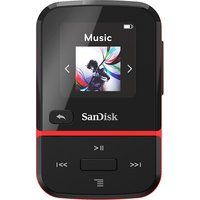 Плеер MP3 SanDisk Clip Sport Go (32GB, черный/красный)