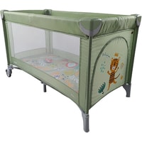 Манеж-кровать Baby Tilly Rio Plus T-1021 (мятно-зеленый)