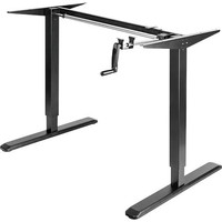 Стол для работы стоя King Style Manual N02-22R Black (бетон чикаго светло-серый)