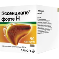 Препарат для лечения заболеваний ЖКТ Sanofi Эссенциале Форте Н, 90 капс.