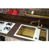 Кухонная мойка ZorG GL-8051-2-White-Bronze