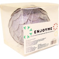 Елочная игрушка EnjoyMe Paper ball en-ny0073 (серебристый)
