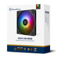 Вентилятор для корпуса SilverStone Vista 140 ARGB SST-VS140B-ARGB