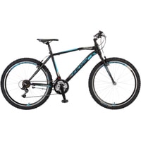 Велосипед Polar Wizard 3.0 XXL (черный/голубой)