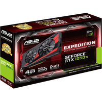 Видеокарта ASUS Expedition GeForce GTX 1050 Ti 4GB GDDR5 [EX-GTX1050TI-4G]
