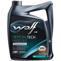 Моторное масло Wolf OfficialTech 0W-20 C6 F 1л