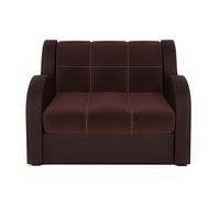 Кресло-кровать Мебель-АРС Аккордеон Барон (микровельвет/экокожа, люкс)