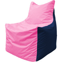 Кресло-мешок Flagman Фокс Ф2.1-192 (розовый/синий темный)