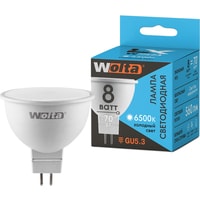 Светодиодная лампочка Wolta LX 30WMR16-220-8GU5.3 8Вт 6500K GU5.3